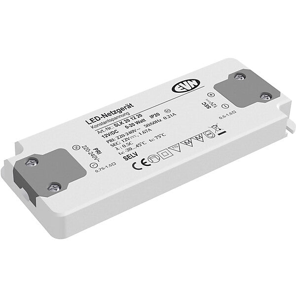 EVN-Lichttechnik LED-Netzgerät 12VDC 0-20W IP20 SLK201220